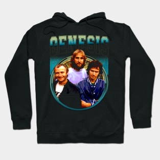 Ripples in Style Genesis Band Tees, Create Fashion Waves with the Prog-Rock Icons Hoodie